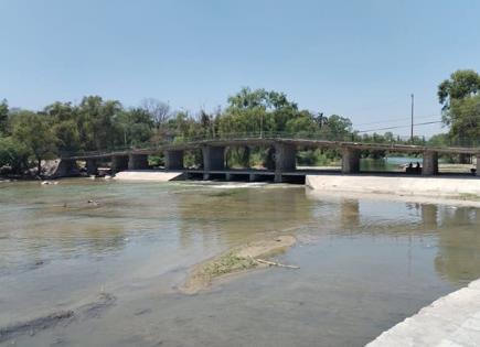 Mínima recuperación del nivel del río Valles