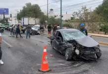Fotos | Tres heridos por fuerte choque en Soledad