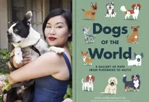 Explorando el mundo canino a través de las ilustraciones de Lili Chin