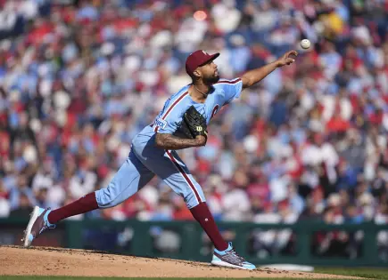 Cristopher Sánchez poncha a 12, un récord personal, y Filis se imponen 6-4 a Gigantes