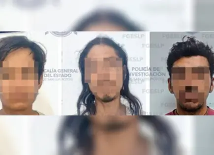 Caen tres sujetos por quemar a una perrita