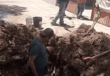Interapas reporta reparación de fuga en la colonia Arbolitos