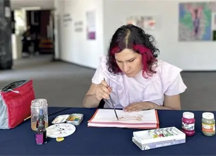 El arte es mucho más que una ocupación: Yoliztli Sánchez y Xitlali Minssart