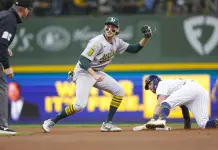 Hoskins y Henderson ayudan a Cerveceros a vencer 14-1 a Atl&eacute;ticos previo a una gira de 10 partidos