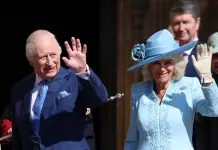 La familia real británica asiste a la misa de Pascua en Windsor La familia real británica asiste a la misa de Pascua en Windsor