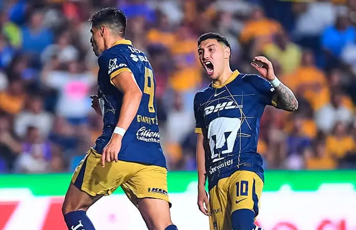 Pumas y Pachuca se enfrentan en la Liga MX 2025