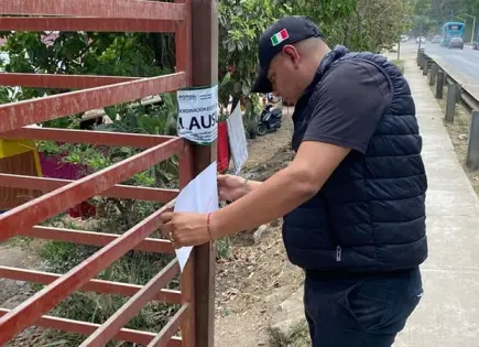 Clausuran tirolesa en El Naranjo Clausuran tirolesa en El Naranjo