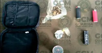 Incautan un maletín con enervantes