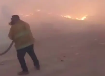 Ola de incendios durante el domingo Ola de incendios durante el domingo