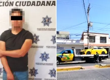Intent&oacute; huir de polic&iacute;as en auto con vidrios polarizados y sin placa