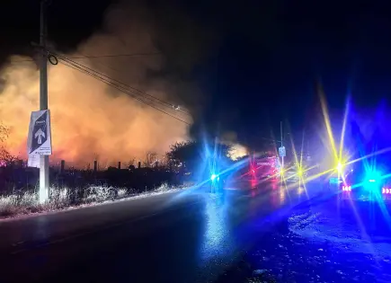Incendios en SLP movilizan a autoridades