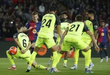 Barcelona se impone a Mallorca en emocionante encuentro de la liga española