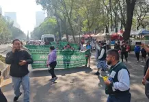 Manifestación por inclusión de deportistas en competencias nacionales
