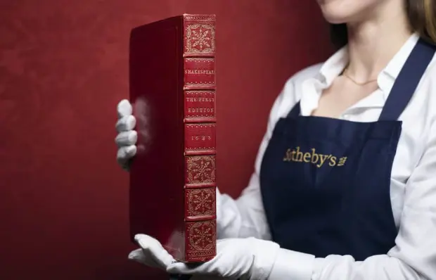 Subasta histórica de obras de Shakespeare