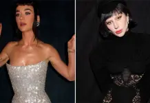 Katy Perry asiste al concierto de Lady Gaga en CDMX