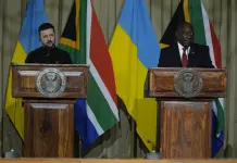 Reuni&oacute;n entre Sud&aacute;frica y Estados Unidos