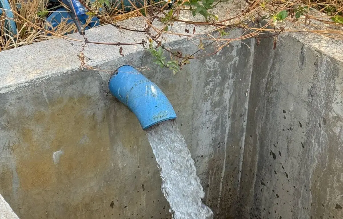 Comienza a llegar agua El Realito, informa CEA