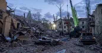 Brutal ataque ruso en Ucrania