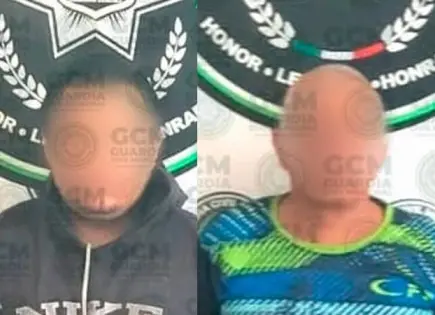 Sorprenden a dos sujetos en una vivienda 
