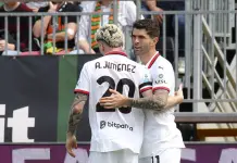 Derrota del Inter de Milán ante la Roma en la Serie A