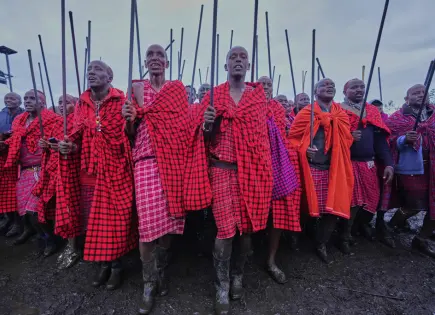 Nace una nueva generación de guerreros maasai en Kenia