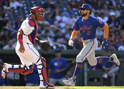 Brandon Nimmo brilló en la victoria de los Mets sobre los Nationals