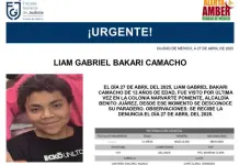 Activan Alerta AMBER por desaparición de Liam Gabriel Bakari en la colonia Narvarte