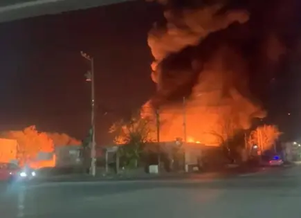 De nuevo, arde tarimera en Carr. a Matehuala