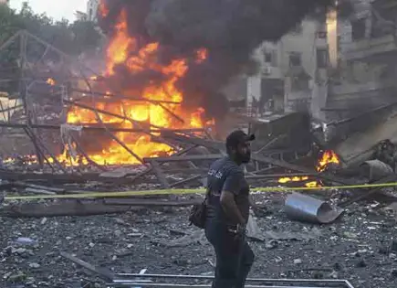 Israel bombardea el sur de Beirut