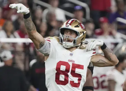 George Kittle acuerda extensión récord con los 49ers de San Francisco