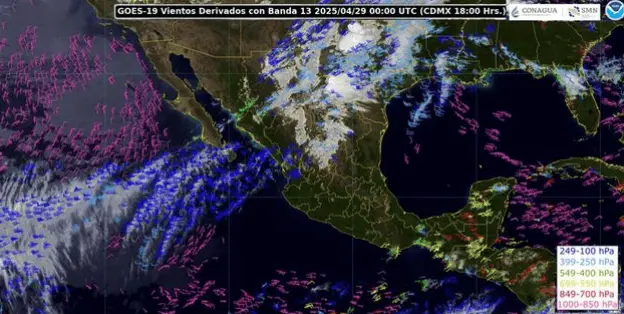 Onda de calor y vientos fuertes impactarán San Luis Potosí este martes