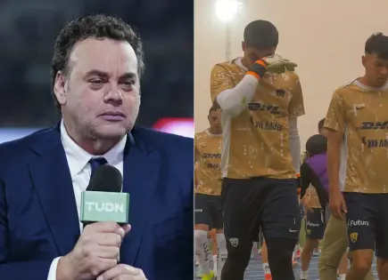 David Faitelson critica a la Liga MX por forzar el FC Juárez vs Pumas pese a tormenta de arena