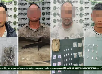 Conductor llevaba diez kilos de cristal en su automóvil
