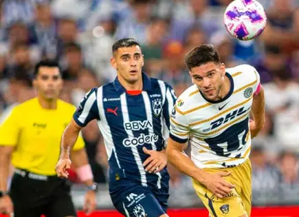 Confirman horario Rayados vs. Pumas