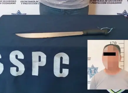 Locatario del mercado Hidalgo amenazó con machete a mujer