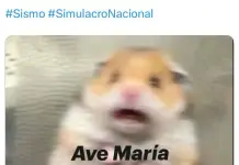 Simulacro Nacional 2025 y el humor en redes sociales