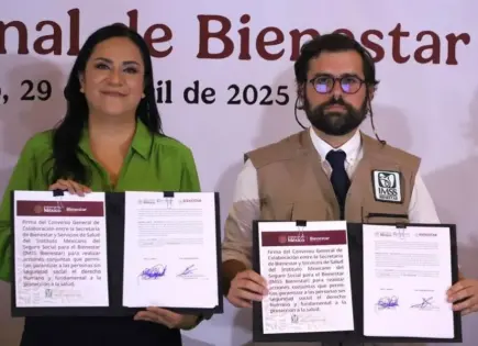 Bienestar e IMSS-Bienestar firman convenio para fortalecer atención médica casa por casa