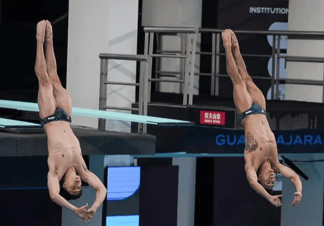 Olvera y Celaya brillan en Mundial de Deportes Acuáticos