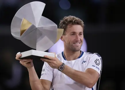 Casper Ruud se corona en el Abierto de Madrid