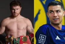 Cristiano Ronaldo deja plantado a Canelo Álvarez Cristiano Ronaldo deja plantado a Canelo Álvarez