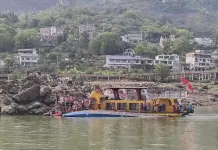 Accidente de botes turísticos en China
