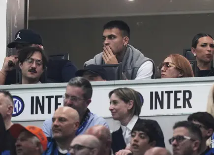 Lautaro Martínez podría estar en condiciones para jugar contra el Barcelona