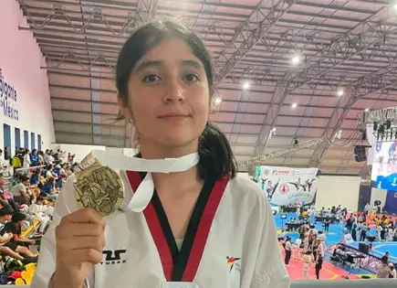 Dulce María gana medalla de oro en Jidokwon K2