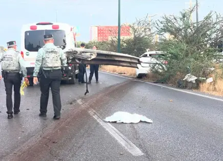 76 muertos en 2024 en la Carretera 57, tramo SLP el más letal
