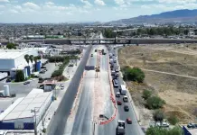 Cierran carriles de Perif&eacute;rico por obra a la altura de carretera a Rioverde