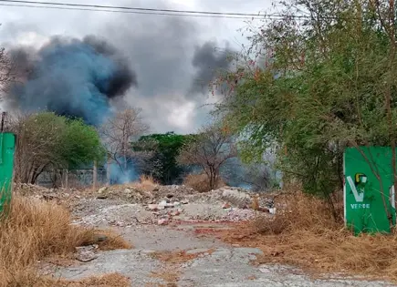 Voraz incendio en Villa Brisa generó peligro