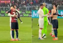 Abrazo tricolor en Italia: Johan Vásquez y Santiago Giménez brillan en duelo de la Serie A
