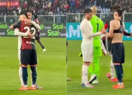 Abrazo tricolor en Italia: Johan Vásquez y Santiago Giménez brillan en duelo de la Serie A