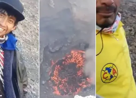 Americanistas suben al cráter del Popocatépetl sin autorización