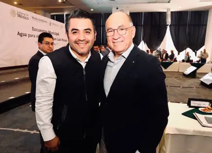 Alcalde acuerda con Conagua 16 obras prioritarias